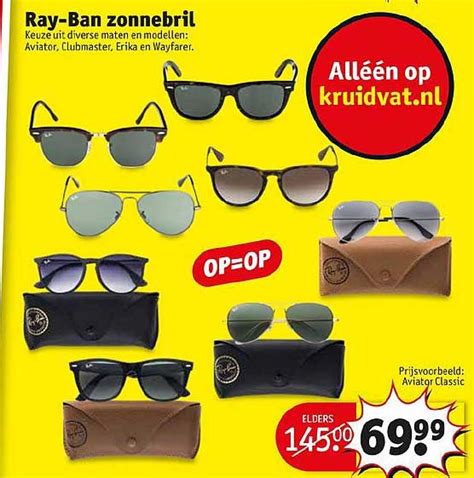 ray ban aanbieding kruidvat